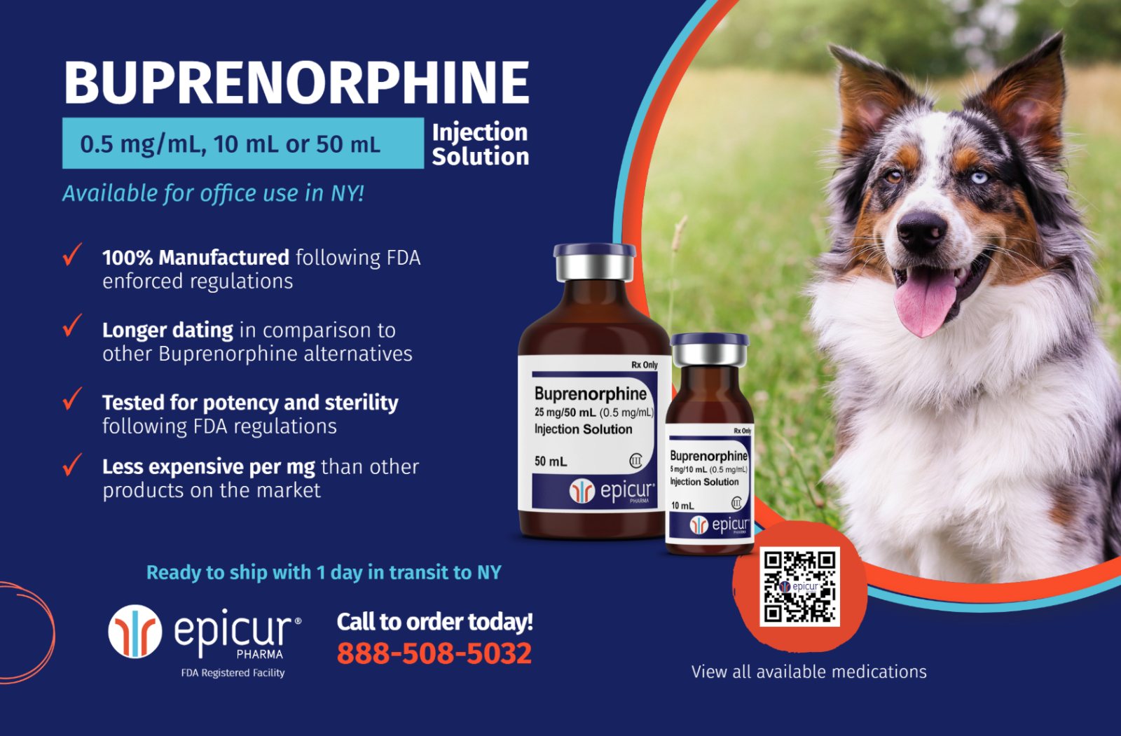 Epicur Pharma buprenorphine injection solution